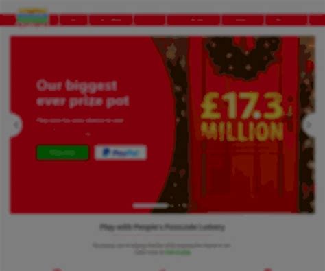 postcodelottery co uk|How it works .